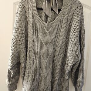 Torrid Gray Knit Sweater